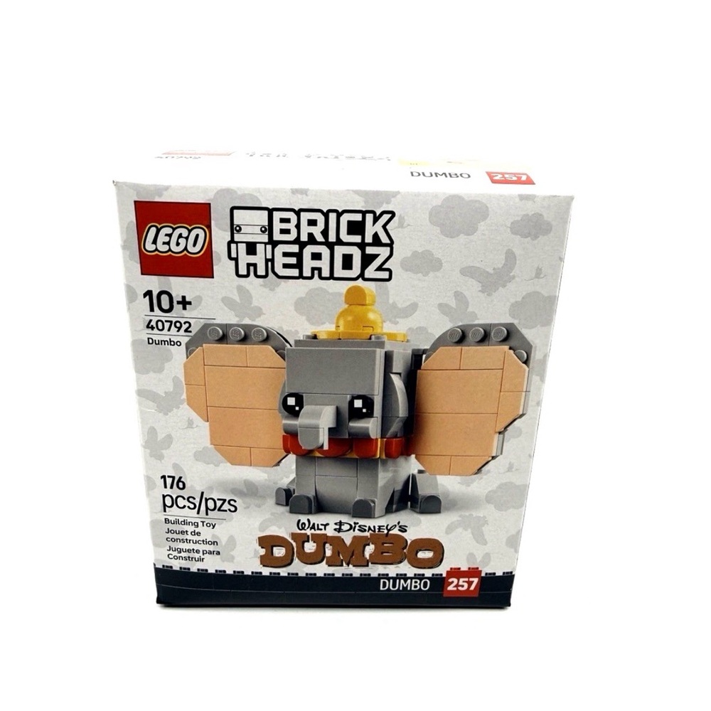LEGO 40792 Dumbo Brickheadz Disney NIB Brand New Sealed Retired